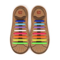 INMAKER No Tie Shoelaces for Kids and Adults, Elastic Shoe Laces for Sneakers, Silicone Tieless Laces