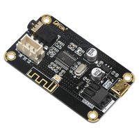 Bluetooth Board, DROK Audio Receiver Bluetooth Module DC 5V-35V Portable Wireless Electronics Stereo Music Receive Circuit Chip with Micro USB Port for Headphone Speaker Home Sound System DIY