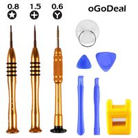 Screwdriver Set Kit for Apple iPhone 8 8 Plus 7 7 Plus 6S 6 Plus SE 5S 5 5C 4S Screwdirver Set 1.5mm Phillips,0.8mm Star Pentalobe Screwdriver,Y 0.6mm Tri-Point Triwing iPhone X 7 8 Repair Tool Kit