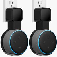 Outlet Wall Mount Holder Compatible with 3rd Generation, A Space-Saving Solution for Your Smart Home Speaker, Clever Accessories with Built-in Cable Management Hide Messy Wires(2 Pack)