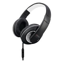 Sentry Industries Inc. HM961 Deep Bass Stereo Headphones with Mic, White