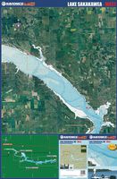 Lake Sakakawea Bundle Fishing Map