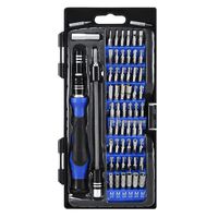KeeKit Precision Screwdriver Set, 60 in 1 Magnetic Repair Tool Kit, Professional Screwdriver Kit with 56 Bits for iPhone, Tablet, PC, Smartphones, iPods, Game Console, PS4, Watches, etc