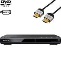 Sony DVPSR210P DVD Player with A NeeGo Slim HDMI Cable