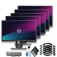 Dell P2217H 22" 16:9 IPS Monitor with 1 - PowerStrip and 5 HDMI Cables - 5 Pack