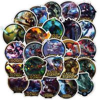 Ratgoo 100Pcs Trendy Waterproof Vinyl Cute Funny Cartoon Stickers Decals Pack For League Of Legends Motorcycle Car Luggage Phone Guitar Water Bottle Flasks Bike Laptop Motocross Girls Kids Teens Boys.