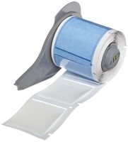 Brady M71-1000-175-342 BMP71 PermaSleeve Wire Marker Sleeves, 1.660" Height, 1.765" Width, Polyolefin (B-342) White (Roll of 50)