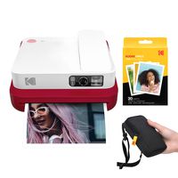 KODAK Smile Classic Digital Instant Camera with Bluetooth (Red) Starter Kit