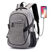 Ranvoo school backpack Laptop Backpack, Anti Theft Slim Durable Laptops Backpack with USB Charging Port,Water Resistant College School Computer Bag for Women & Men Fits 15.6 Inch Laptop and Notebook