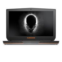 Alienware FHD ANW17-6429SLV 17.3-Inch Gaming Laptop (Intel Core i7 4710HQ, 16 GB RAM, 1 TB HDD, 128 GB SSD, Windows 8) Silver and Black