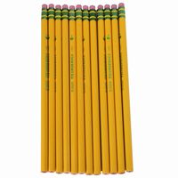 Dixon Ticonderoga Company Ticonderoga Pencil, with Eraser, No 1, Extra Soft, Yellow (DIX13881)