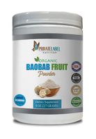 Anti-Aging Powder - Baobab Fruit Organic Powder - Baobab Supplement - 1 Can 8 OZ (50 Servings)