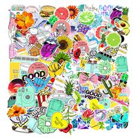 Cute Vsco Aesthetic Stickers 100 Pcs,Laptop and Water Bottle Decal Aesthetic Sticker Pack for Teens, Girls, Hydro Flask Vinyl Stickers Durable...