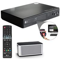 OREI LG Electronics BP550 Wi-Fi and 3D Smart Blu-Ray Disc Player and HDMI Cable + Remote