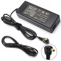 New L305 L305D 90W AC Adapter Laptop Charger for Toshiba Satellite L455 L505 L505D L635 L645 L655 L655D L745 L755 L775 L855 L875 C55 C655 C675 C850 C855,fit PA3714U-1ACA PA5177U-1ACA Power Supply Cord
