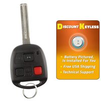 Discount Keyless Remote Entry Replacement Uncut Key Fob For HYQ1512V 67 Chip