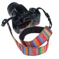 Coromose Camera Shoulder Strap Belt For SLR DSLR Nikon For Canon Sony (Colorful)