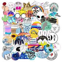 Cute Stickers(50Pcs),Laptop and Water Bottle Decal Sticker Pack for Teens, Girls, Women Vinyl Stickers Waterproof