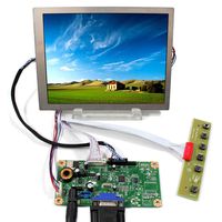 VSDISPLAY 6.5" 6.5 inch640X480 LCD Screen G065VN01 V2 high Brightness Outdoor Display with VGA LCD Controller Board