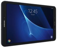 Samsung Galaxy Tab A SM-T580 10.1-Inch Touchscreen 16 GB Tablet (2 GB Ram, Wi-Fi, Android OS, Black) Bundle with 32GB microSD Card (Renewed)
