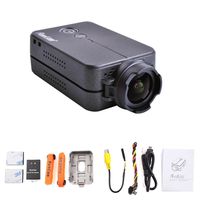 Runcam Camera FPV Drone And Remote Control Camcorder, Black