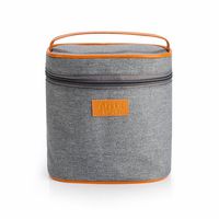 Arrtx Grey Canvas Zipper Marker Pen Handbag Bags Large Capacity Stationery Case Pen Box School Supplies