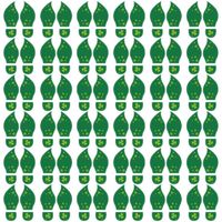 WINDIY Supla 72 Pairs St. Patrick's Day Floor Decals Stickers St. Patrick's Day Decorations Leprechaun Footprints Clings for Irish Day Party Decorations