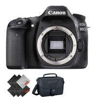 Canon EOS 80D DSLR Camera (Body Only) + Deluxe Accessories Bundle