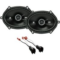 Kicker 6x8 Rear Speaker Replacement Kit for 1999-2004 Ford F-250/350/450/550