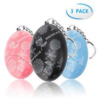 SMISEAS Safty Alarm, Upgraded 120DB Security Alarm with Pretty Decorations for Women to Scare Away The Perverts, Emergency Self-Defense Siren for Elderly,Kids,Safety Whistle as Families Gifts.