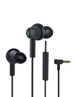 Razer Hammerhead Duo Wired Earbuds: Custom-Tuned Dual-Driver Technology - in-Line Mic & Volume Control - Aluminum Frame - Braided Cable - 3.5mm Headphone Jack - Matte Black