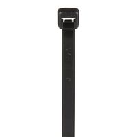 Panduit PLT2S-M30 Cable Tie, Standard, Heat Stabilized Nylon 6.6, 7.4-Inch Length, Black (1,000-Pack)