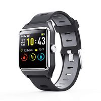 Smart Watch - ENACFIRE W2 GPS Fitness Tracker IP68 Waterproof Smartwatch, Heart Rate Monitor, Sleep Tracker, Step Counter, Activity Watches for Men, Women, Compatible with Android iOS Phone