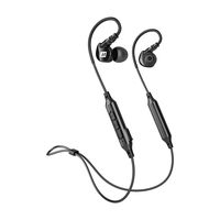 MEE audio M6B Bluetooth Wireless Sports In-Ear Earbud Headphones , Black - EP-M6B-BK-MEE