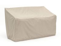 Covermates - Outdoor Patio Loveseat Cover - Heavy Duty Material - Water and Weather Resistant - Patio Furniture Covers - Khaki
