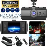 HD 1080P Car DVR Vehicle Camera Video Recorder Motion Detection, Parking Monitoring, G-Sensor, 170° Wide Angle, Loop Recording Dash Cam Night Vision 1.7 inch