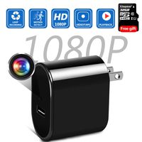 sherry Wall Charger Hidden Camera with 32G SD Card Full HD Spy Camera Charger 1080P Motion Detection Micro Camera Loop Recording USB Charger Camera Mini Nanny Cam