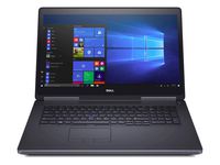 Dell Precision 17.3" Laptop 7720 - XEON E3-1535M - 64GB RAM - 4TB Storage (2TB SSD + 2TB HDD ) - Nvidia Quadro P4000 w/8GB GDDR5 - Windows 10 PRO