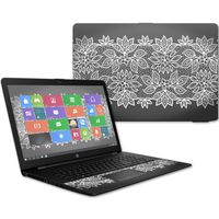 MightySkins Skin Compatible with HP 17t Laptop 17.3" (2017) - Floral Lace | Protective, Durable, and Unique Vinyl Decal wrap Cover | Easy to Apply, Remove, and Change Styles | Made in The USA