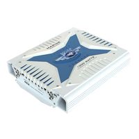 2.1 Bluetooth Marine Amplifier Receiver - Waterproof 4 Channel Wireless Bridgeable Audio Amp for Stereo Speaker with 1000 Watt Power Dual MOSFET Supply, GAIN Level and LED Indicator - Pyle PLMRA430BT