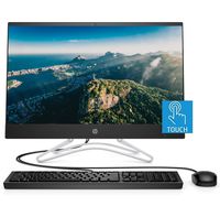 Premium HP Pavilion 23.8" Full HD IPS Touchscreen All-in-One Desktop Computer PC, Intel 6-Core i5-8400T up to 3.3GHz 8GB DDR4 16GB Optane 1TB HDD HDMI WiFi BT HD Camera Keyboard & Mouse DVDRW Win 10