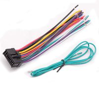 RED WOLF Pioneer 18 Pin Audio Radio Wiring Harness Head Unit Stereo Replacement Connector for Pioneer DEH-P80MP/ P6600R/ P8100R ETC
