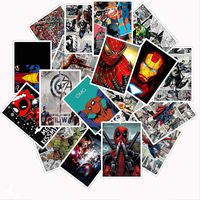 Vintage Marvel Vinyl Waterproof Sticker - Laptop Mobile Phone Case Suitcase Helmet DIY Decorative Applique Vinyl Waterproof Fashion Sticker (25PCS)