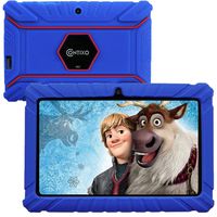 Contixo V8-2 7" Edition Android 16GB Kids Tablet Parental Control 20+ Learning Education Apps on Google Certified Playstore Toy Tablet for Kids, Kids- Proof, WiFi Camera Best Gift (Dark Blue)