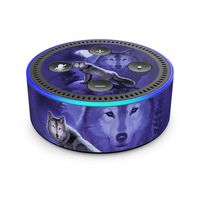 Wolf - Skin Sticker Decal Wrap for Amazon Echo Dot (2nd Generation)