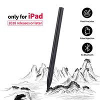 Colerare Stylus for Apple iPad Pencil Palm Rejection,Digital Pen for iPad Pro (3rd Gen), iPad (6th Gen), iPad Air (3rd Gen) and iPad Mini (5th Gen) 2018 Version or Later-Black