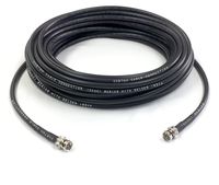 Custom Cable Connection 6 Foot Belden 1694A 6G HD-SDI RG6 BNC Cable (75 Ohm) Black Jacket