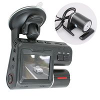 Enshey Dash Cam Car Dashboard Camera On Dash Video Recorder DVR Camcorder Recorder Full HD 1080P 170 Degree Wide Angle Dual Lens Video Camera G-Sensor with 32GB Micro TF Card, Black