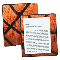 MightySkins Skin Compatible with Amazon Kindle Oasis 6" (8th Gen) - Basketball | Protective, Durable, and Unique Vinyl Decal wrap Cover | Easy to Apply, Remove, and Change Styles | Made in The USA