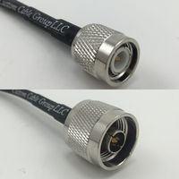 1 foot RG58 TNC MALE to N MALE Pigtail Jumper RF coaxial cable 50ohm Quick USA Shipping